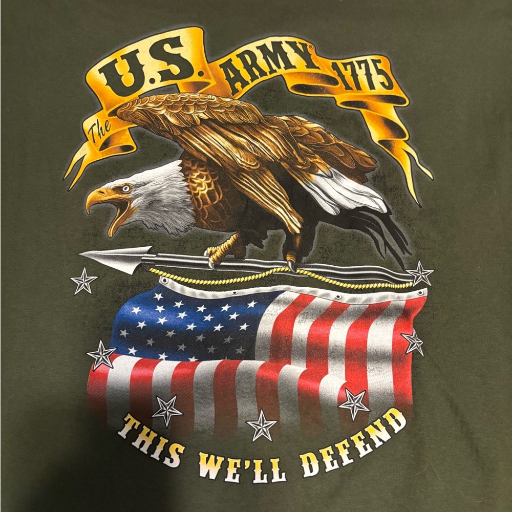 U.S. Army Dark Green Short Sleeve Tee